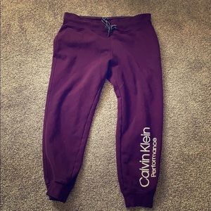 Calvin Klein performance sweats
